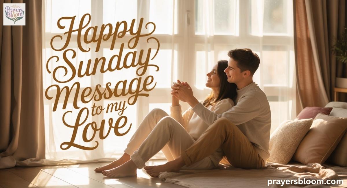 happy sunday message to my love