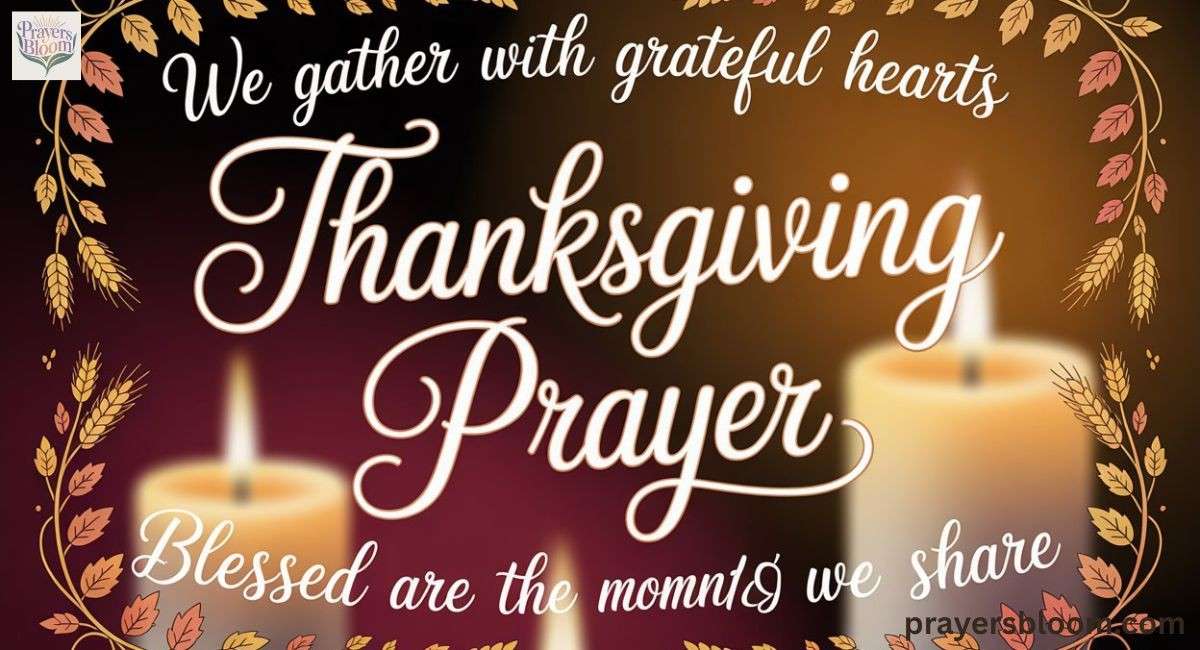 thanksgiving prayer