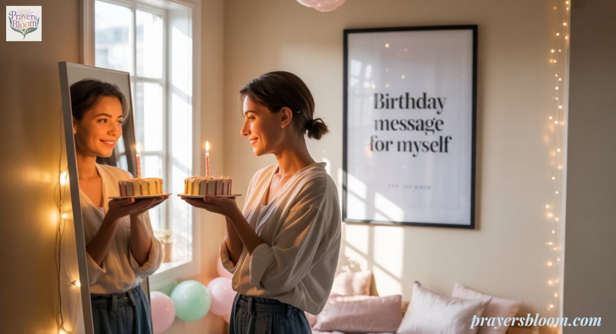 birthday message for myself