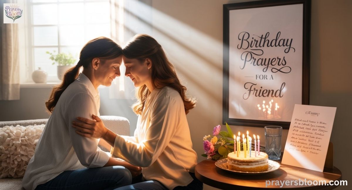 birthday prayers for a friend