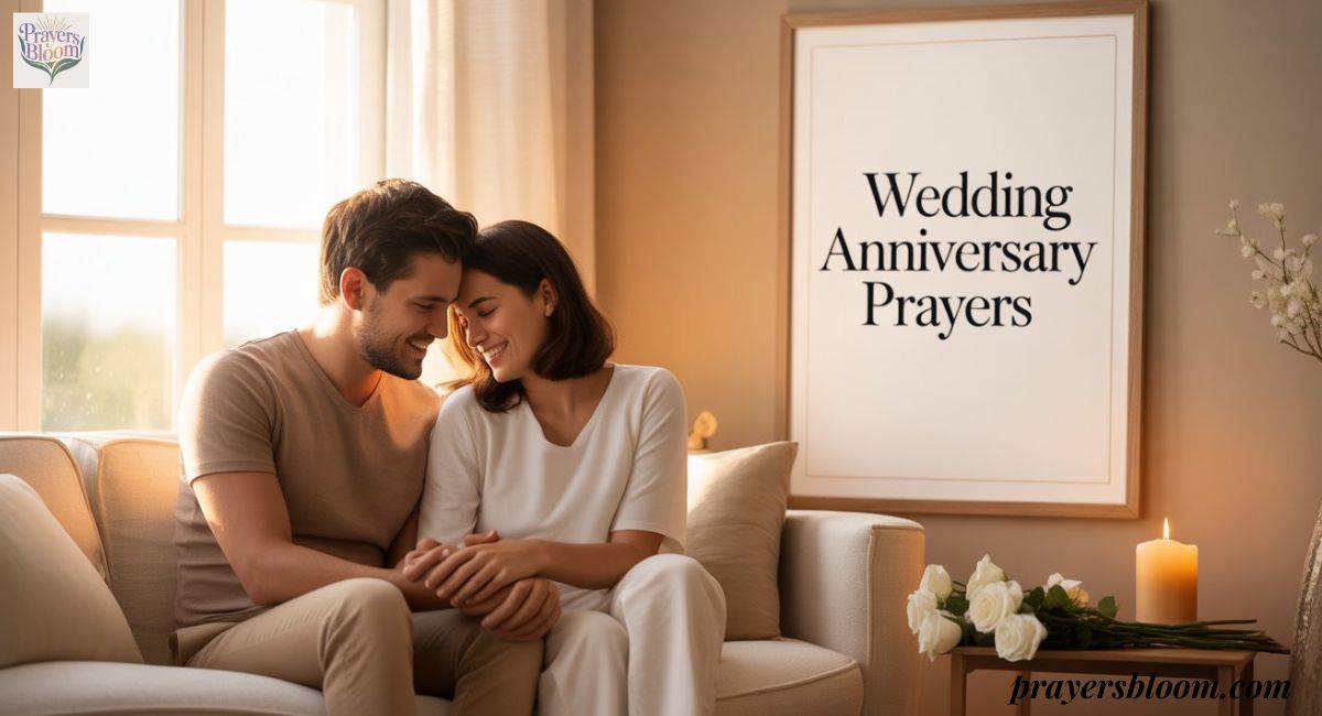 wedding anniversary prayers