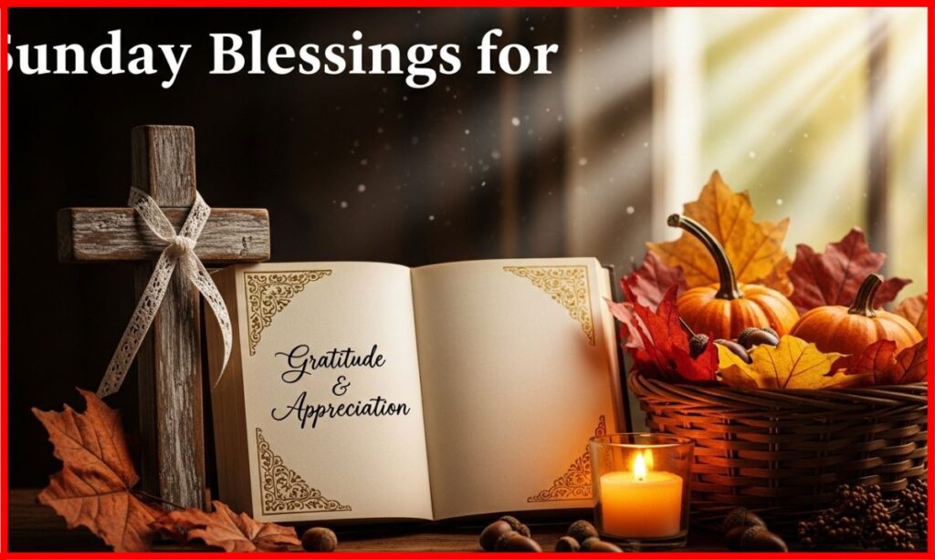 Sunday Blessings for Gratitude 