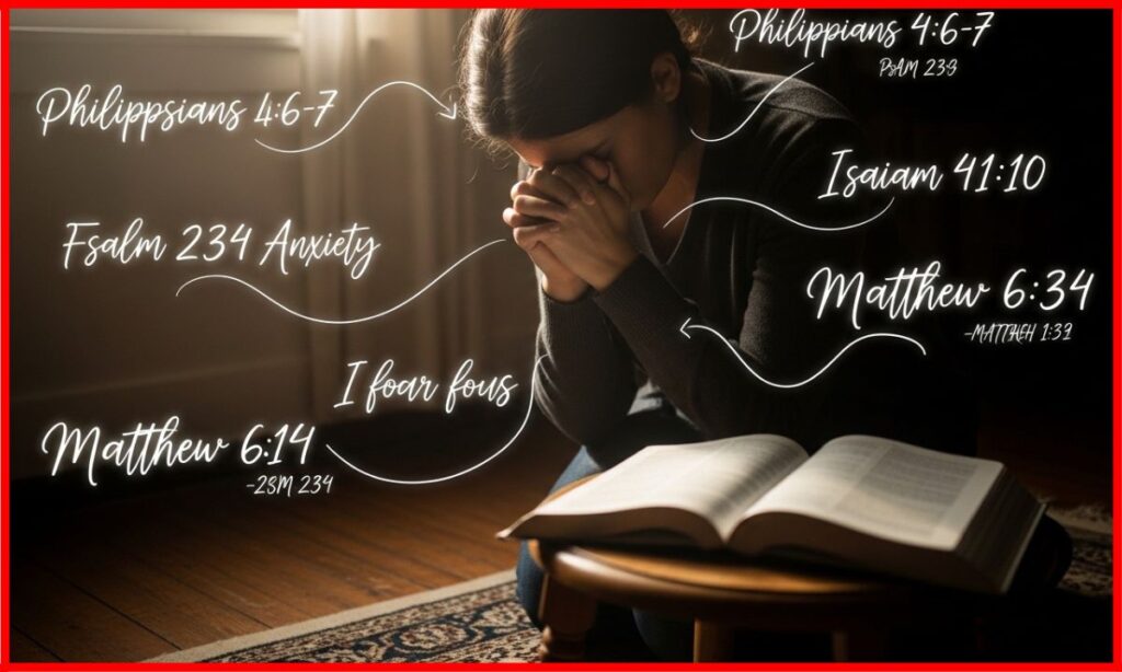 Bible Verses for Fear & Anxiety