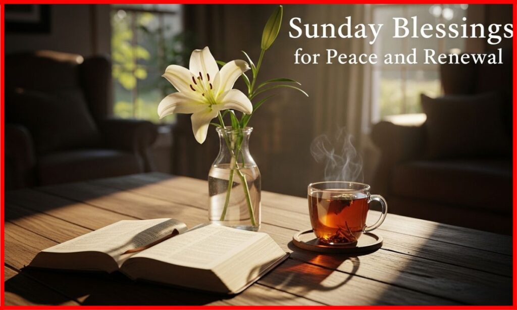Blessings for Peace and Renewal