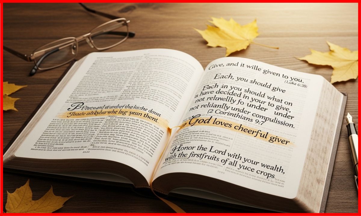 Bible Verses on Giving