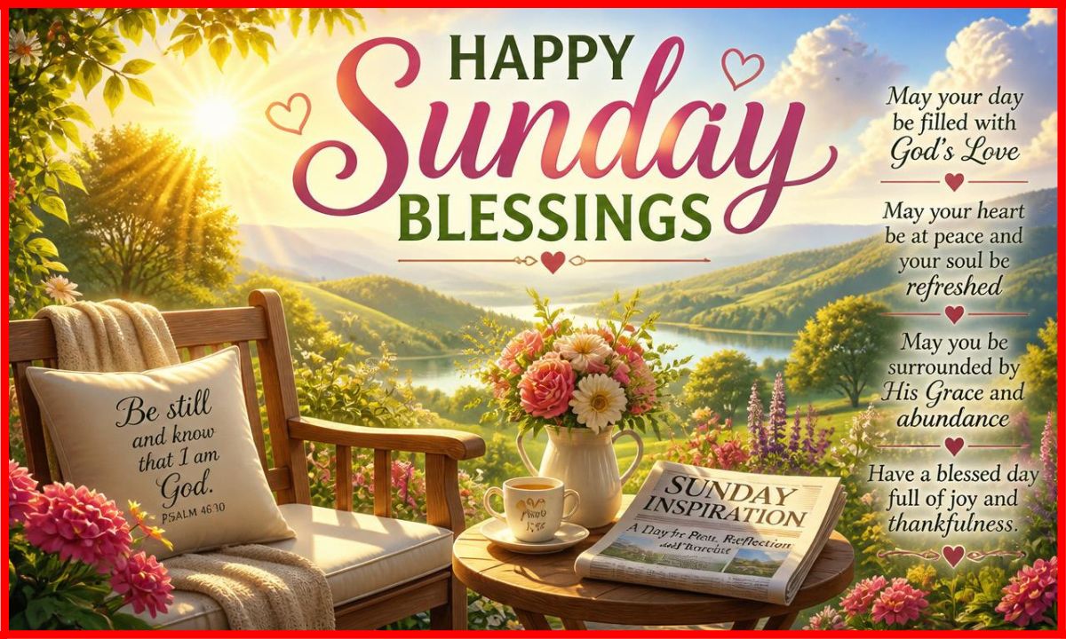 Happy Sunday Blessings Images