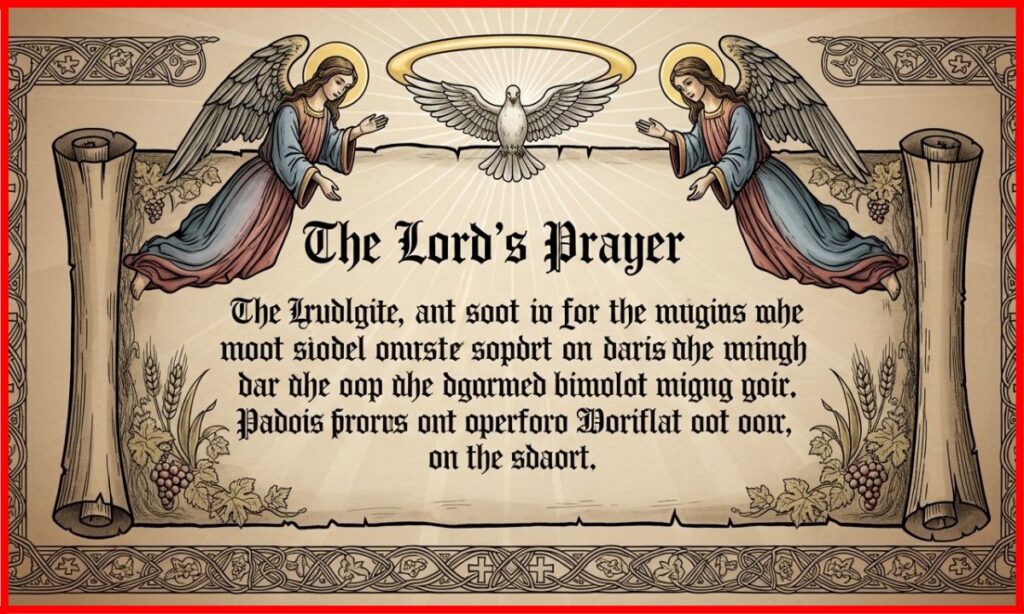 Traditional Lord’s Prayer