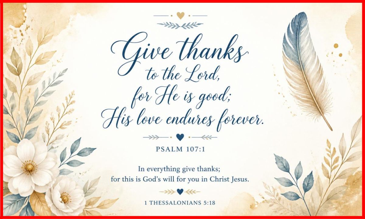 Thankfulness