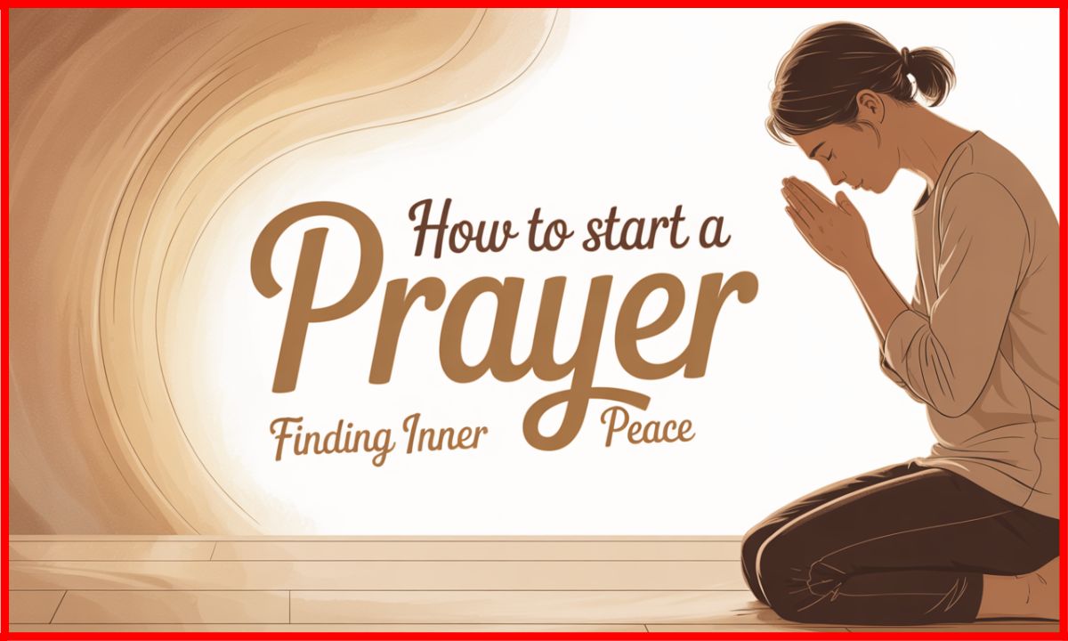 Start a Prayer