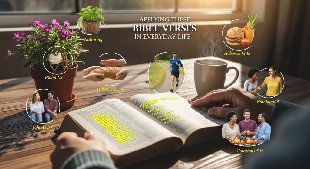 Applying These Bible Verses