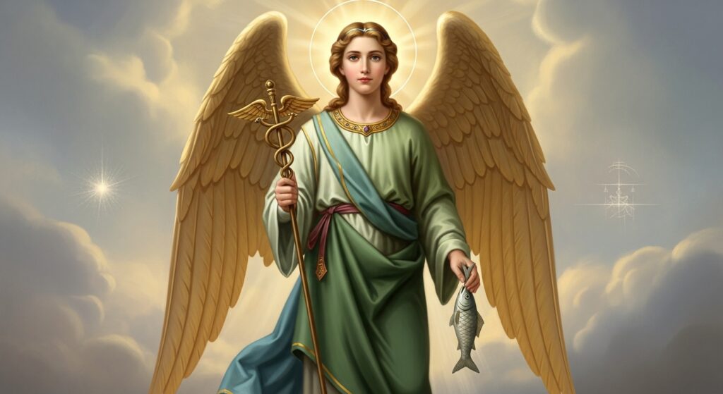 Archangel St. Raphael in Christian 