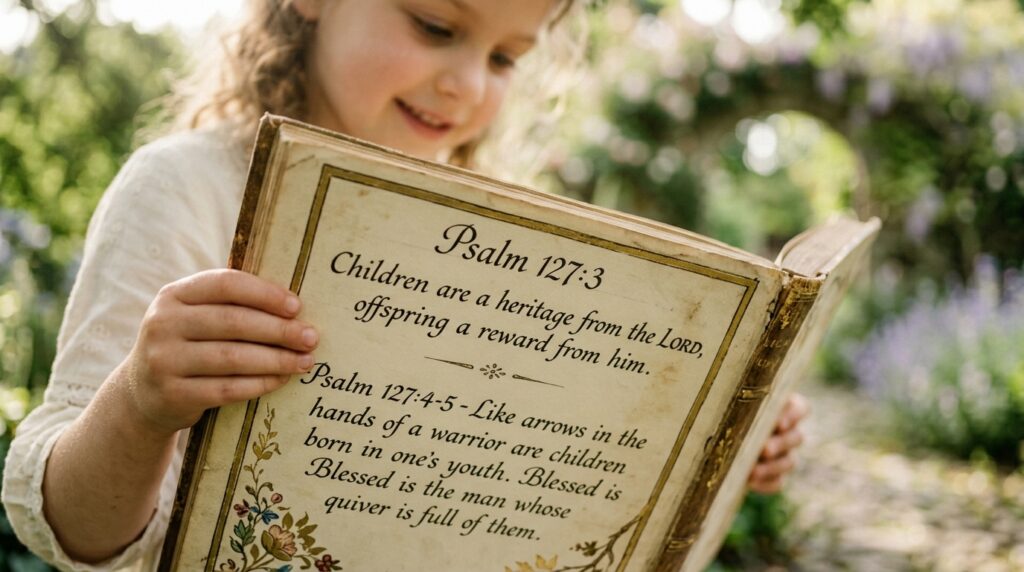 Bible Verses About Children Being A Blessing