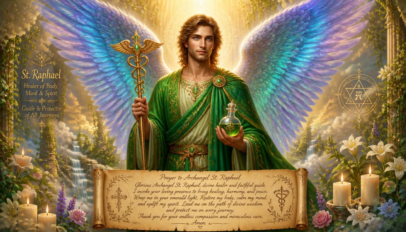 Prayer to Archangel St. Raphael