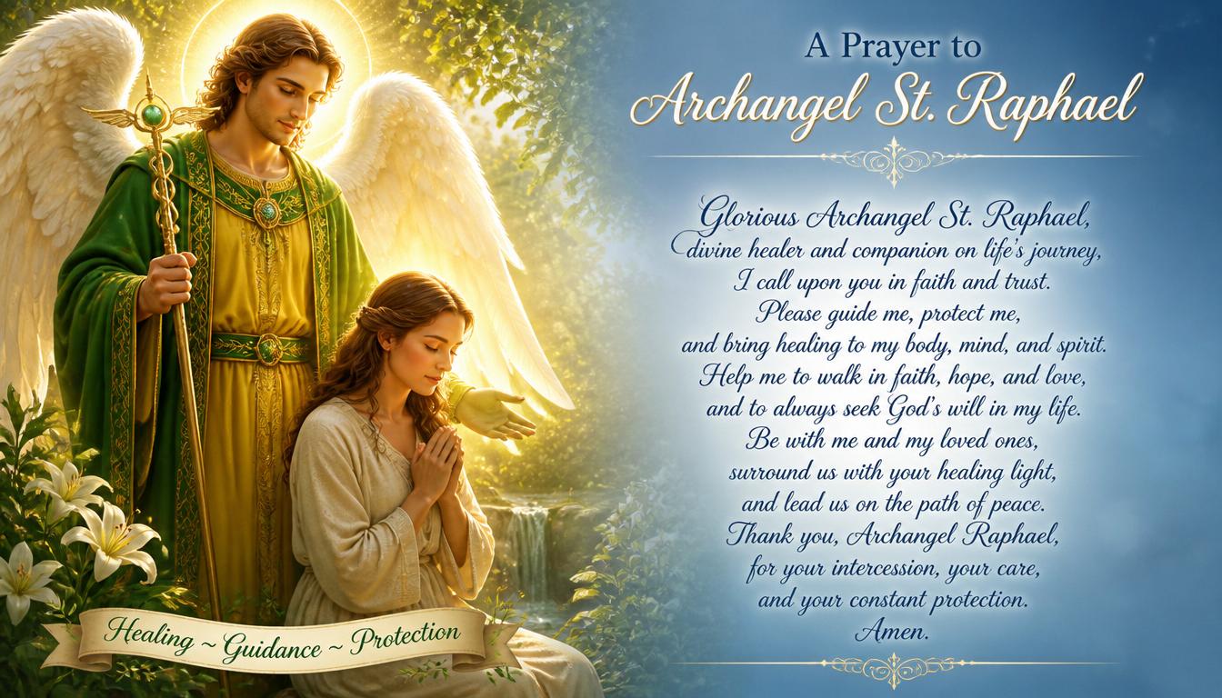 Prayer to Archangel St. Raphael