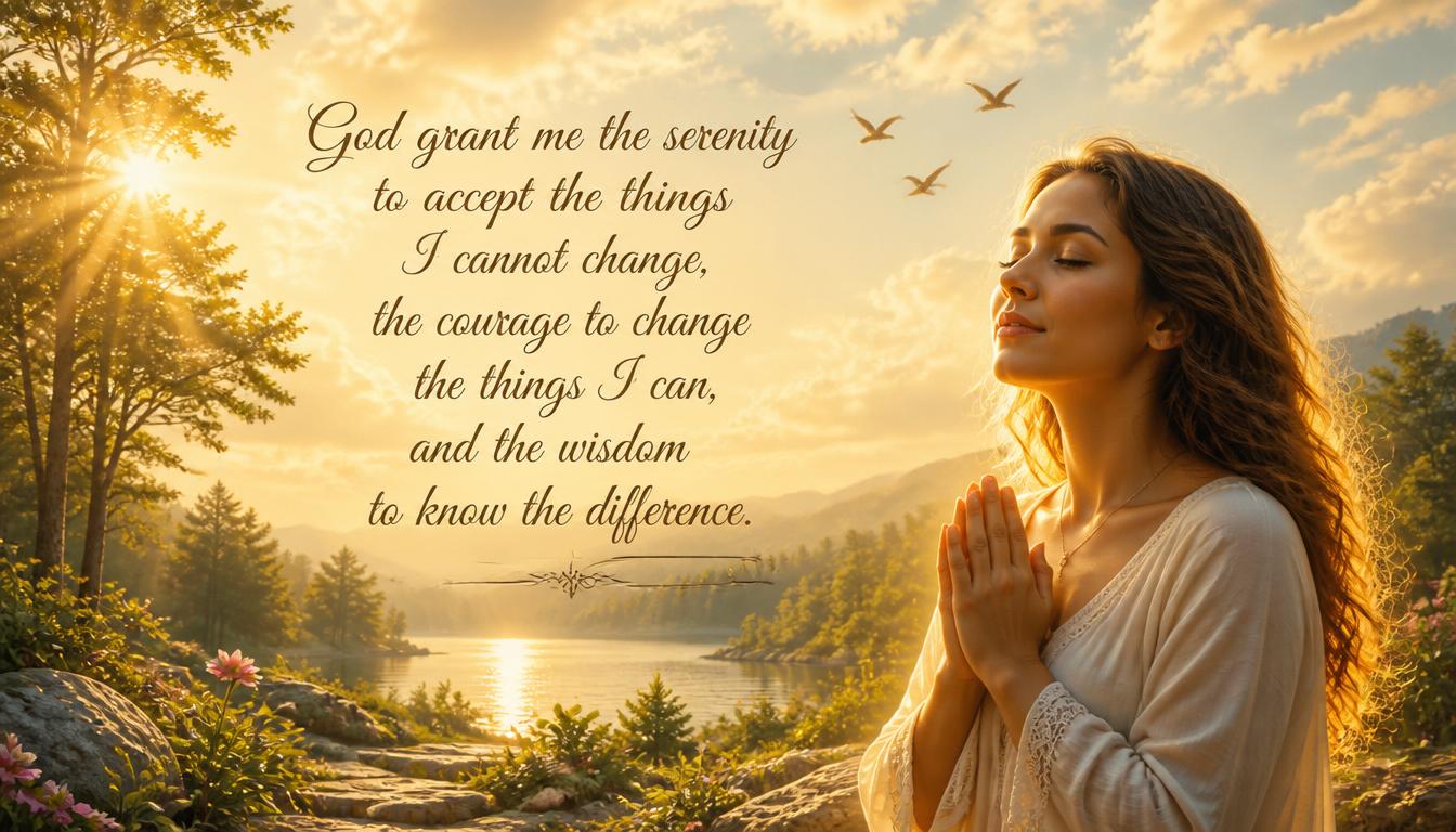 The Serenity Prayer