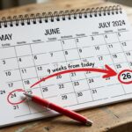 What Date Is 9 Weeks From Today?
