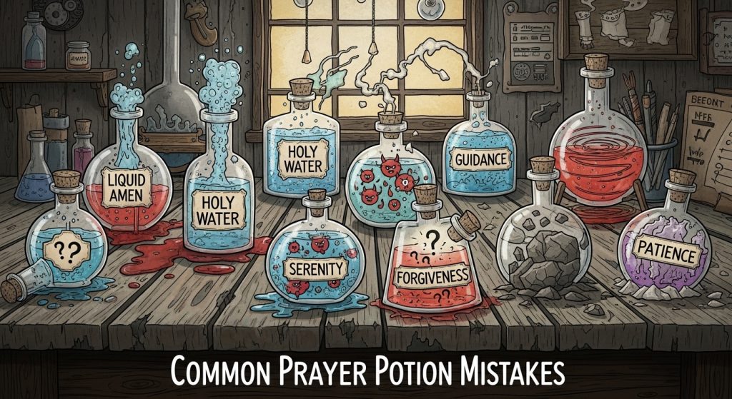 Common Prayer Potion Mistakes