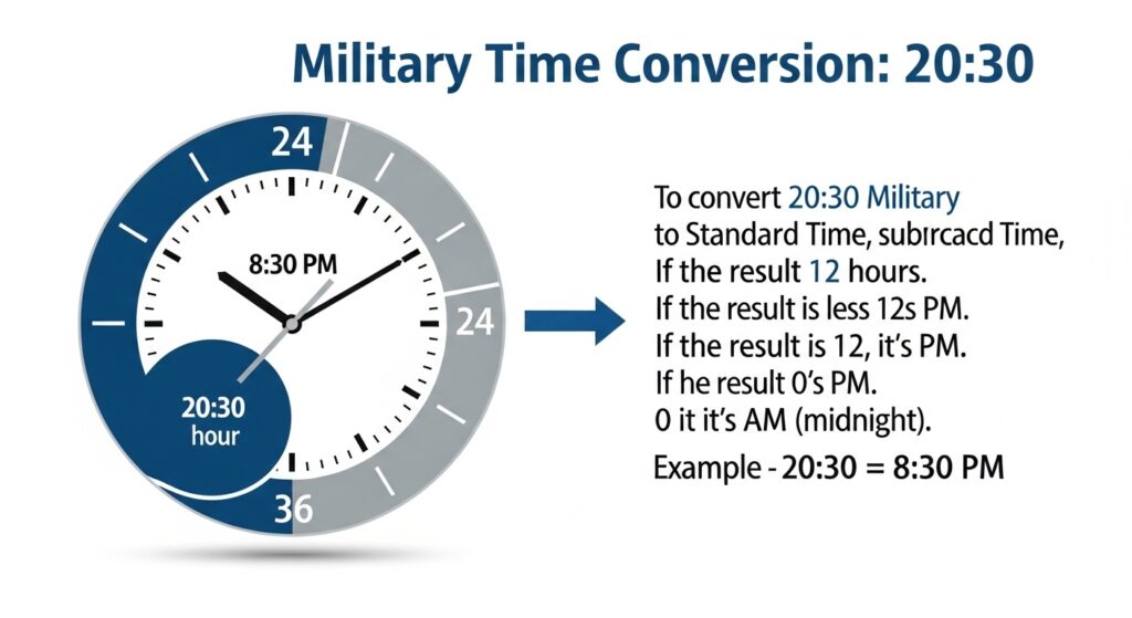 20:30 Military Time