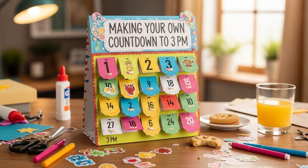 Countdown to 3 PM
