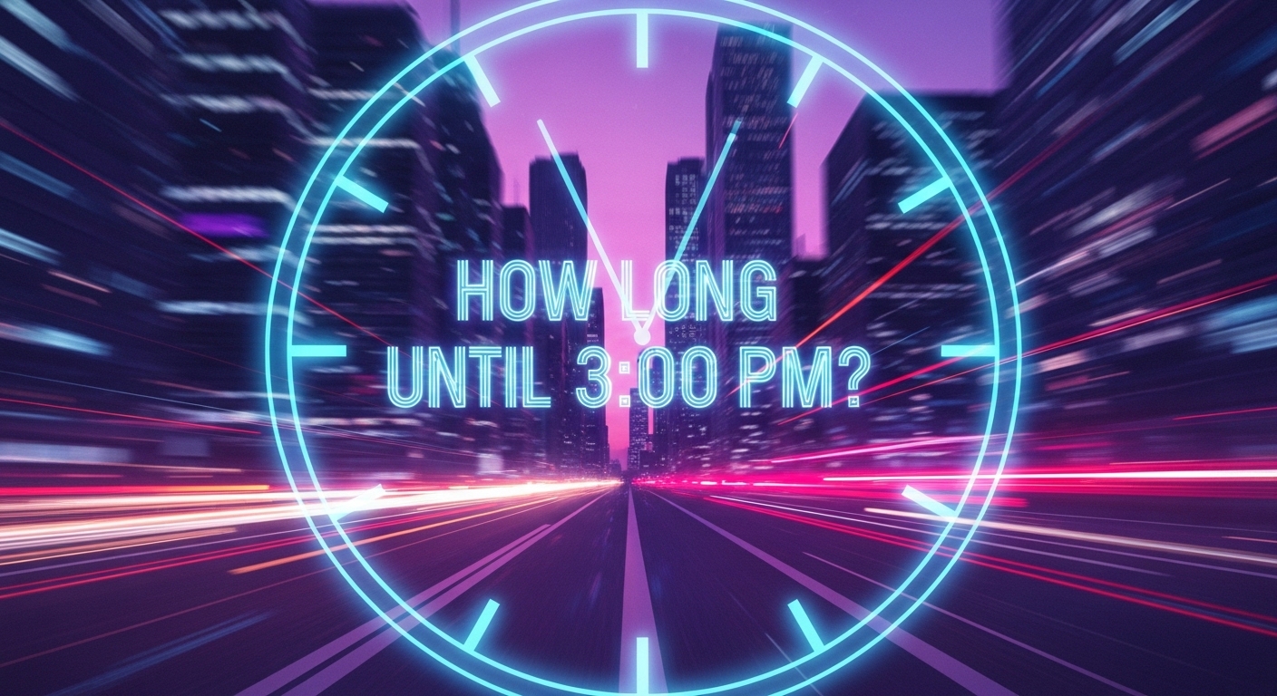 How Long Until 3:00 PM?