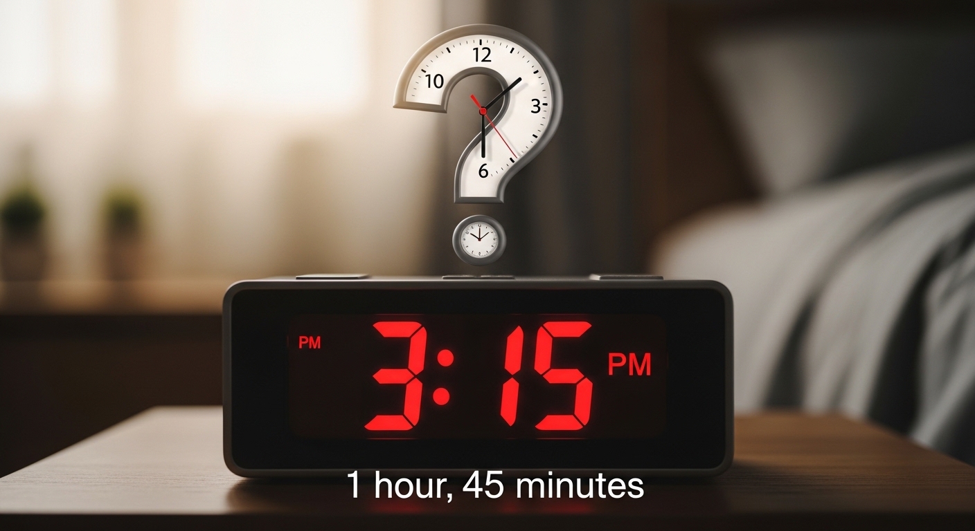 How Long Until 3:15 PM?