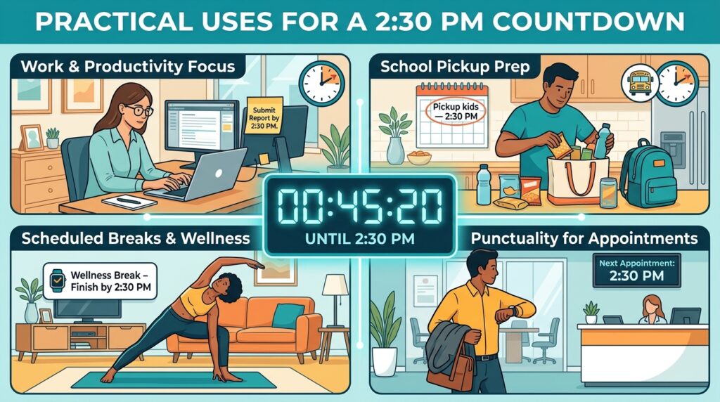 Practical Uses for a 2:30 PM Countdown