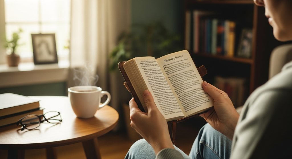 The Serenity Prayer in Daily Devotions