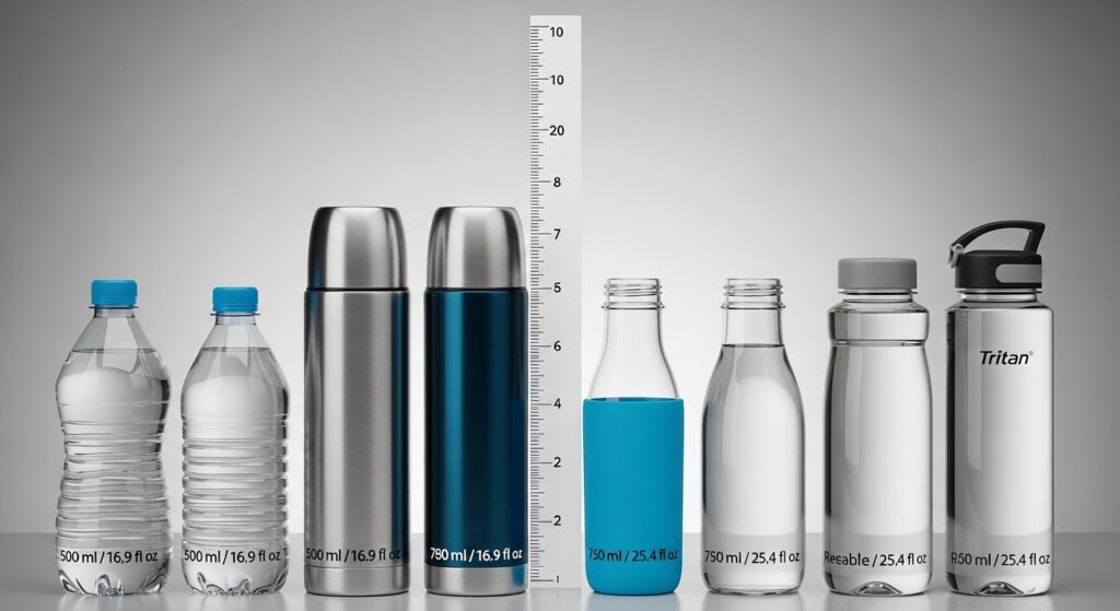 Water Bottle Height