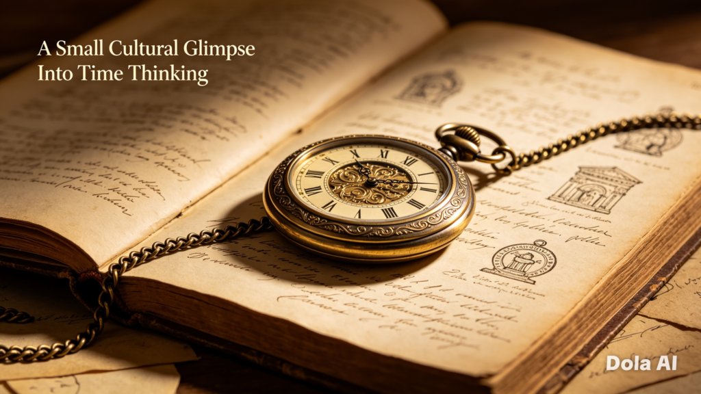 Glimpse Into Time Thinking