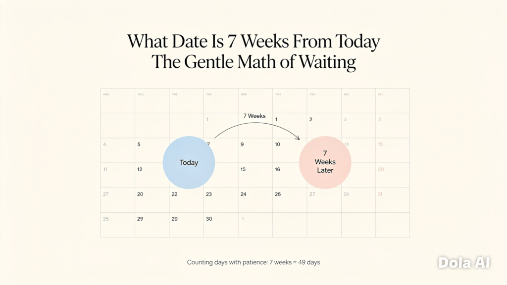 What Date Is 7 Weeks