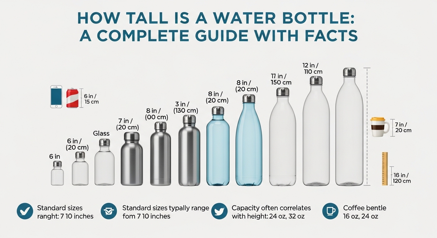 How Tall Is a Water Bottle