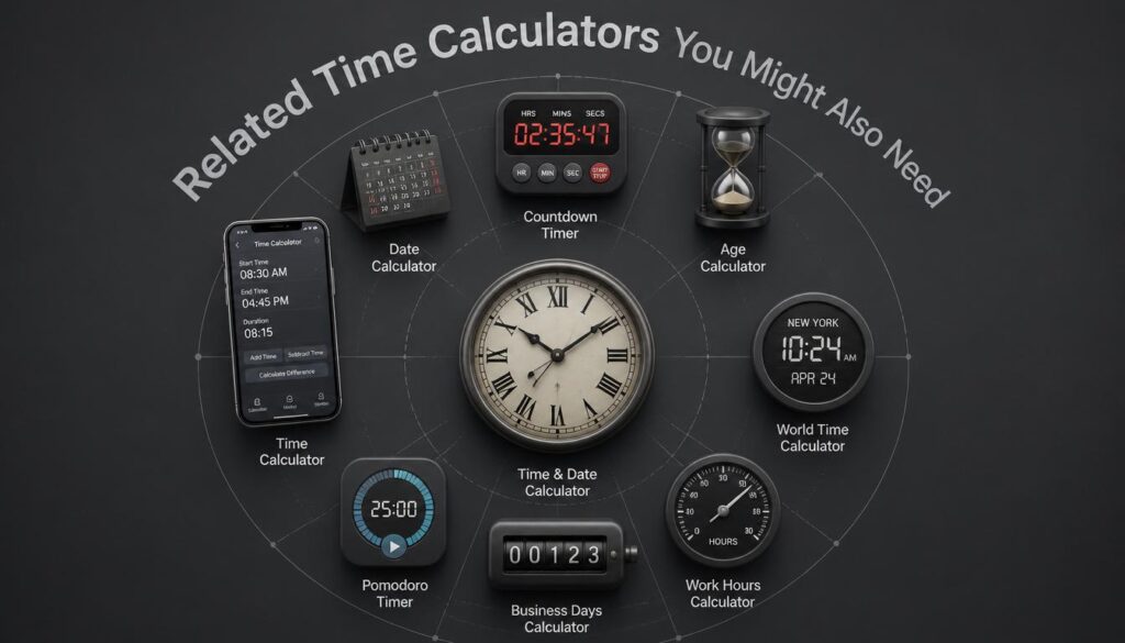 Time Calculators You Might Also Need