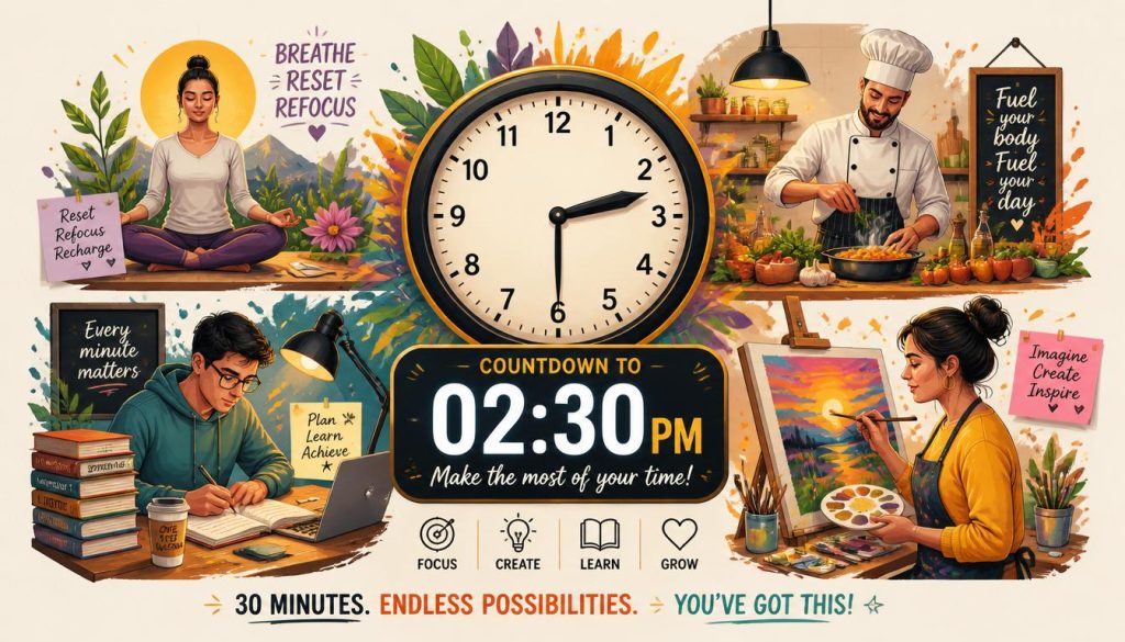 Countdown to 2:30 PM
