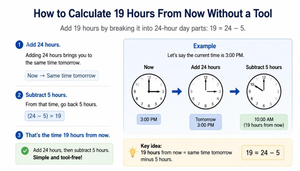 How to Calculate 19 Hours