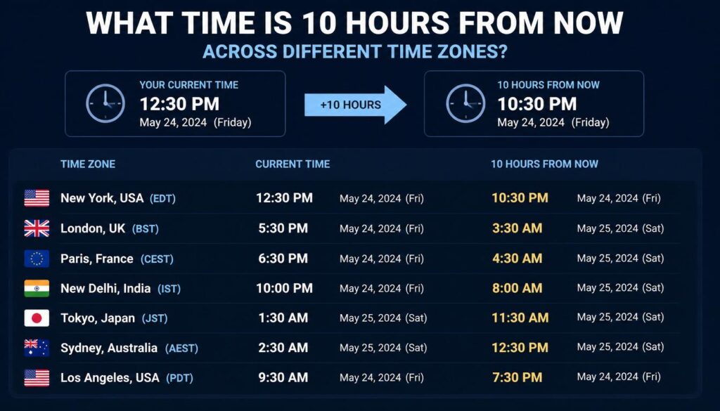 Different Time Zones